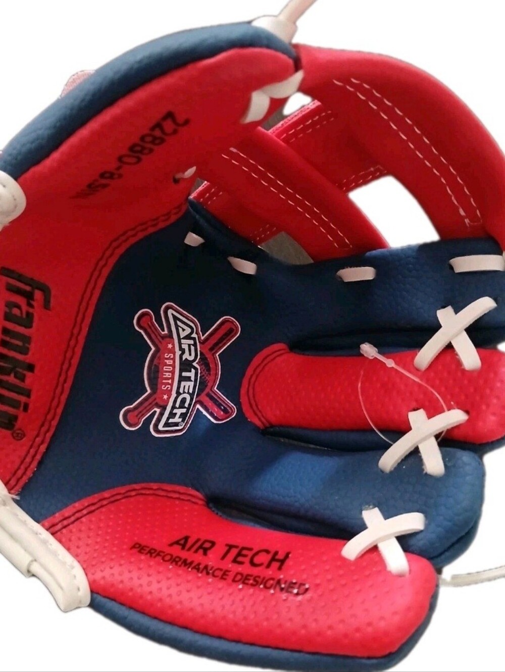 Franklin Sports Air Tech Baseball/T-Ball Glove Small Baseball Glove Kids - Picture 8 of 8